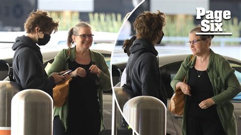 danny elfman bridget fonda|Bridget Fonda arrives at LAX with son Oliver Elfman in rare sighting